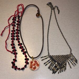 Choker Necklace Set of 3 Y2K Vintage Jewelry
